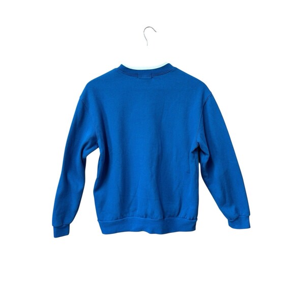 Margaux & Lexi Sweatshirt Women's Small Pullover Cardinal Owl Tree Blue - Picture 2 of 8